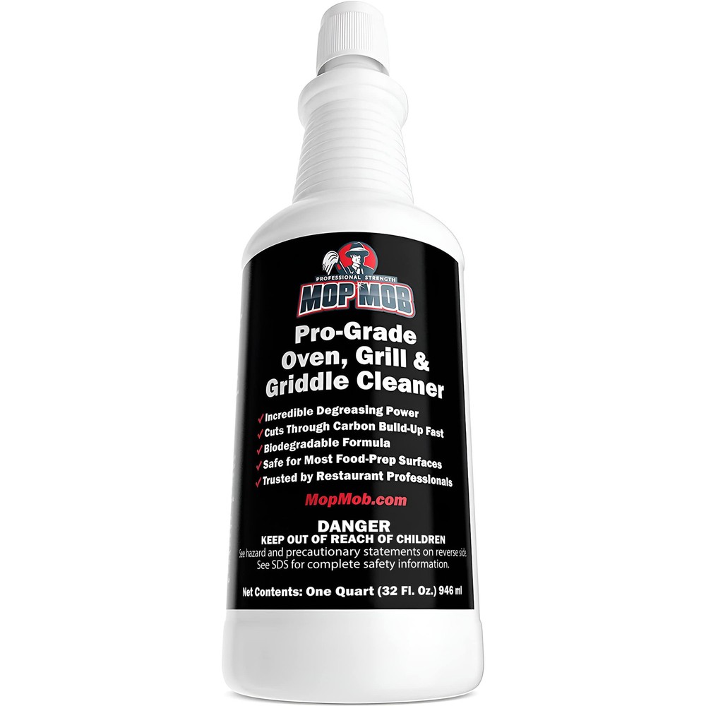 Commercial Grill and Oven Cleaner 32Oz Concentrate 1pk. Heavy-Duty Fast-Actin...