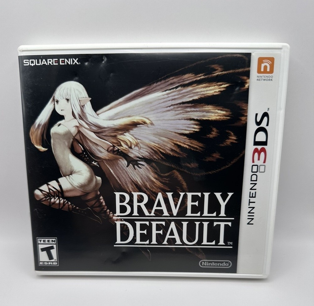 Bravely Default (Nintendo 3DS, 2014) Complete CIB w/ Manual EXCELLENT