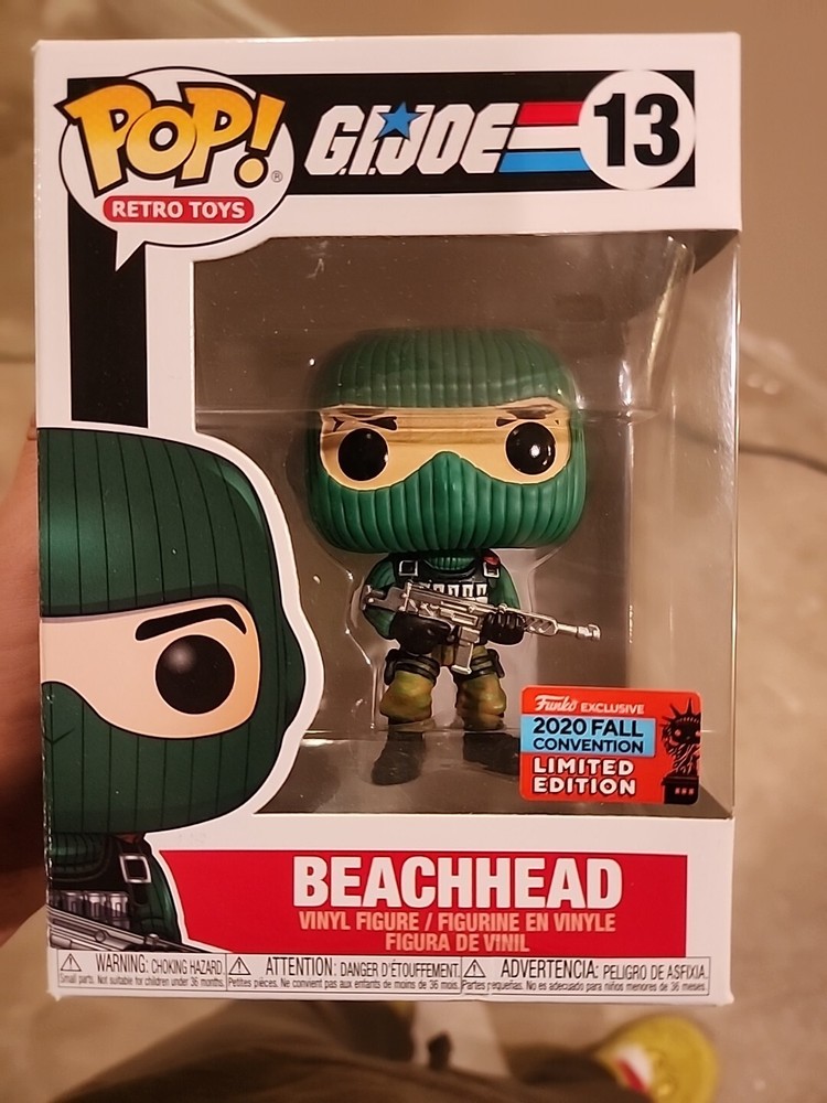 2020 NYCC Funko Pop! Retro Toys G.I.Joe Beachhead #13 Exclusive Brand New