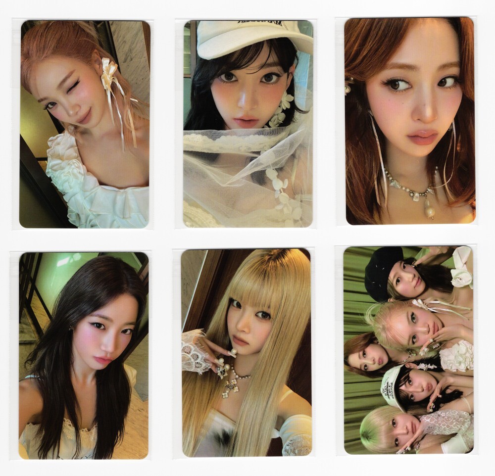 LE SSERAFIM 5th Mini Album HOT MY MUSIC TASTE Lucky Draw Photocard Exclusive