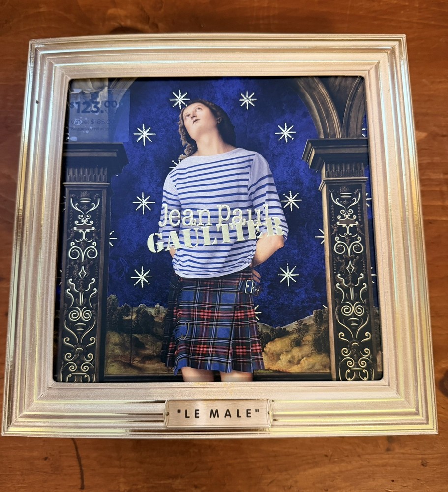 Jean Paul Gaultier Le Male Gift Box for Men (Eau de Toilette Spray 4.2 Fl Oz +