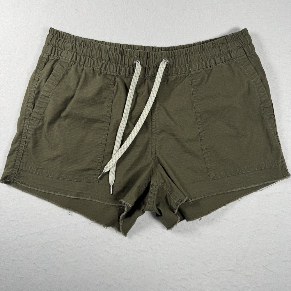 Vuori Women’s S Vintage Ripstop Shorts Green 2.5” Inseam