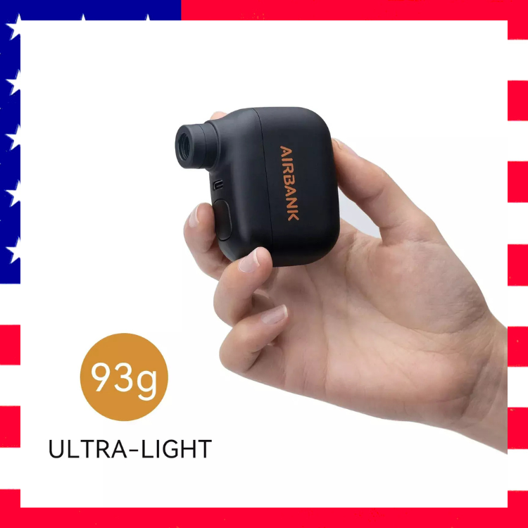 Mini Portable Bicycle Pump Rechargeable tire Inflator 100PSI 5V Type-C Bike