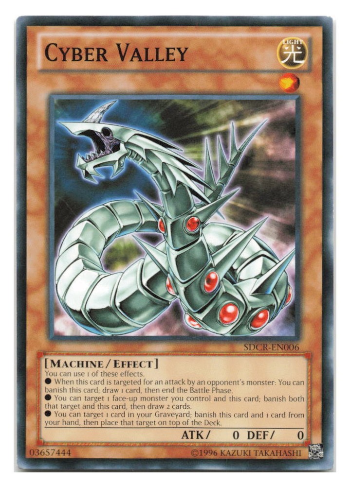 Cyber Valley SDCR-EN006 Structure Deck Cyber Dragon Revolution TCG