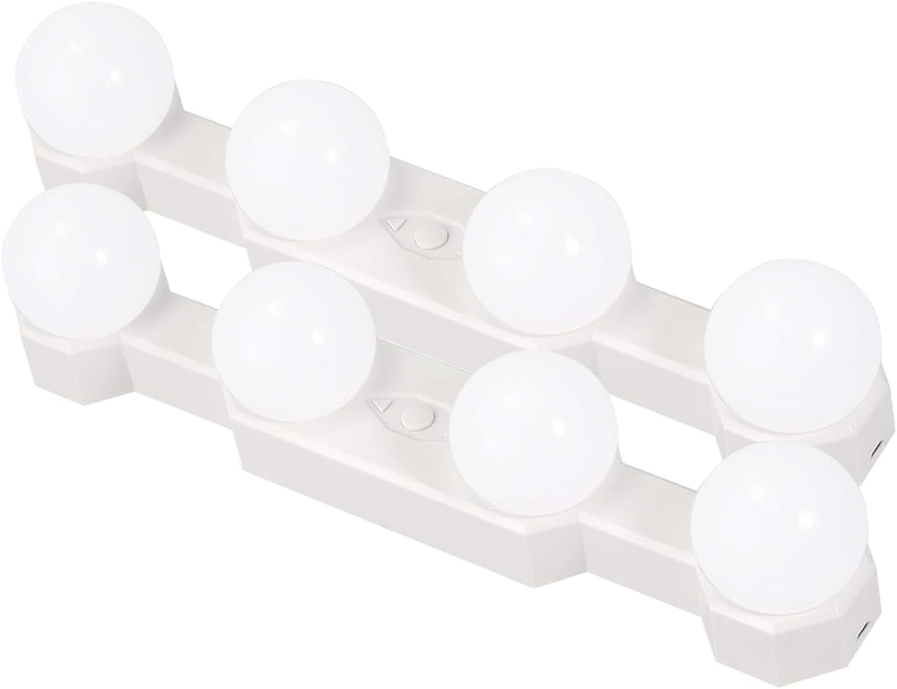 Portable Makeup Mirror Light,Cordless Led Vanity Lights with Brightness Color Di