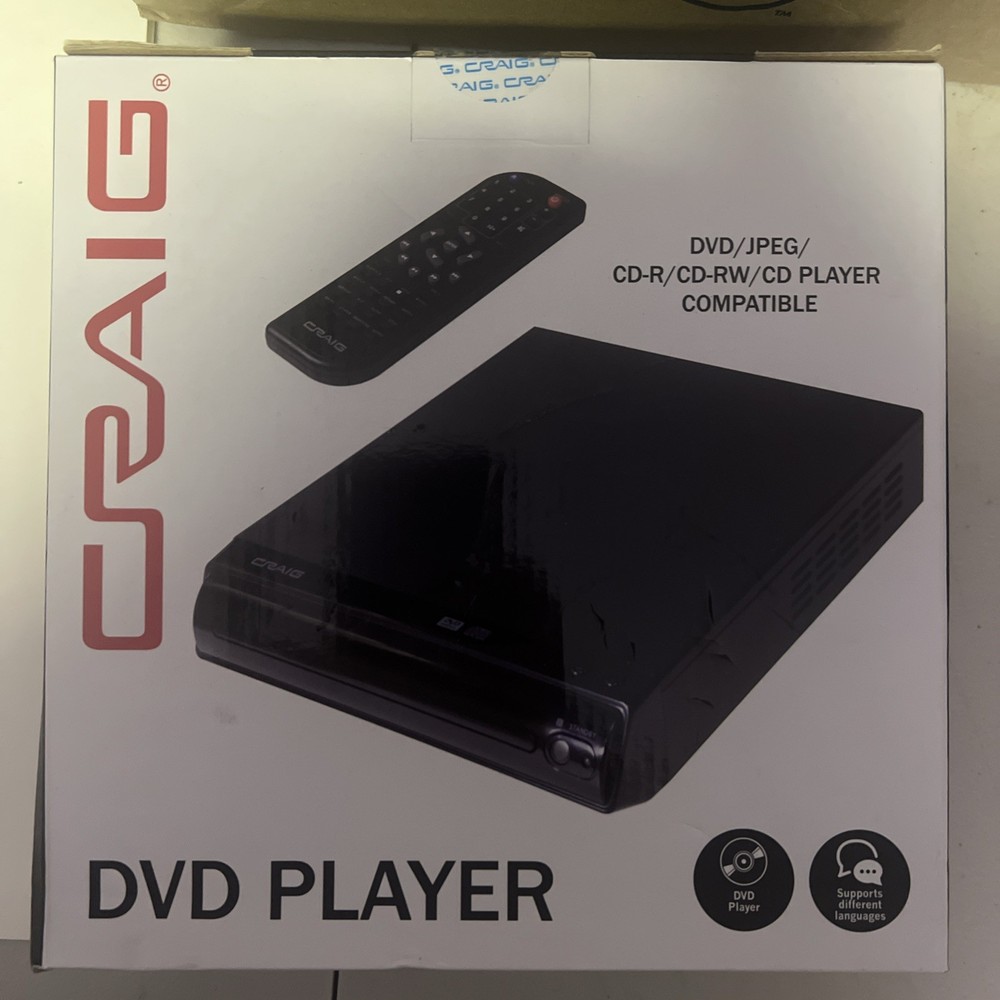 Craig CVD512a DVD Player