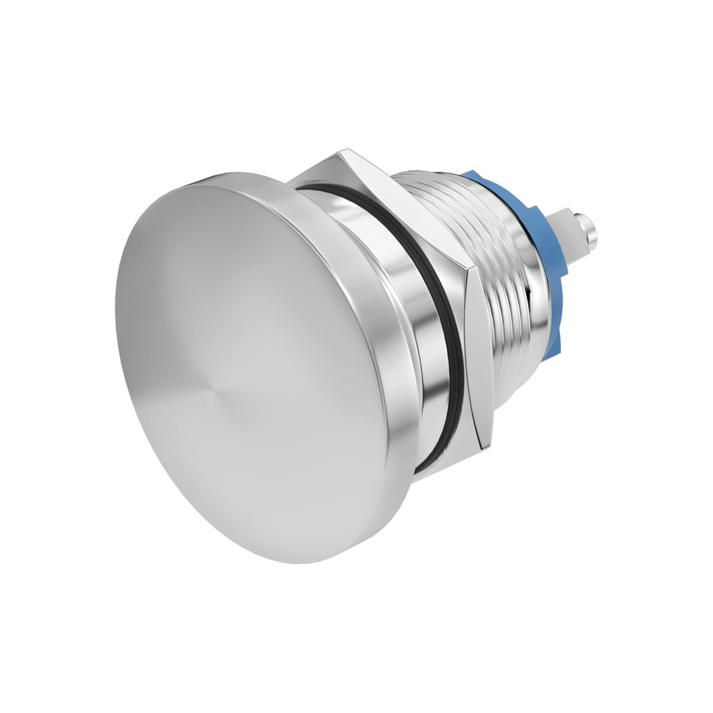 STARELO 19mm Momentary Push Button Switch Mushroom Head,Stainless Steel Metal...