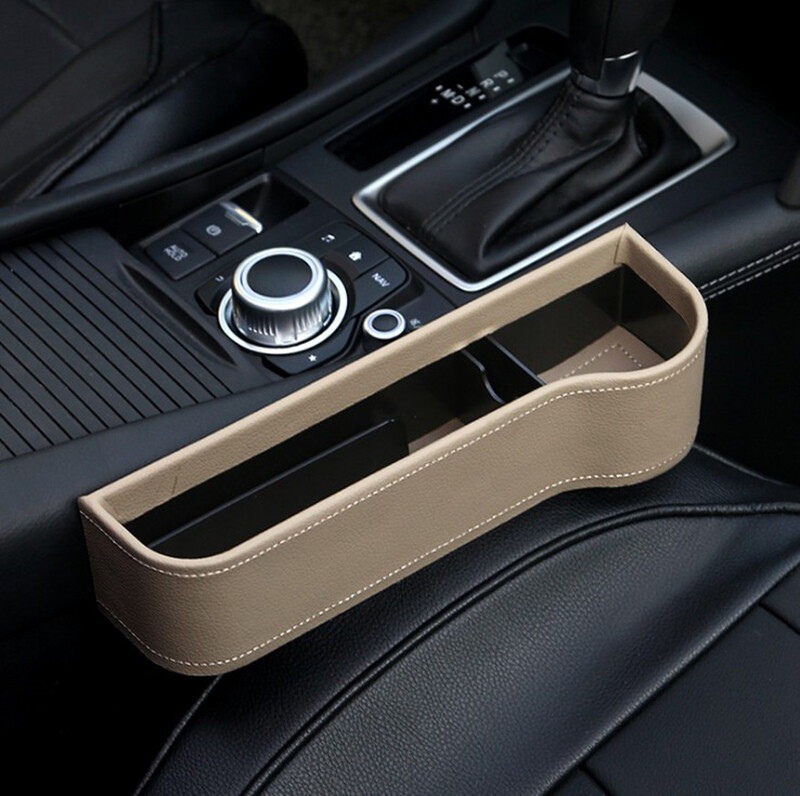 Universal Right Passenger Seat Gap Organizer for Car Storage