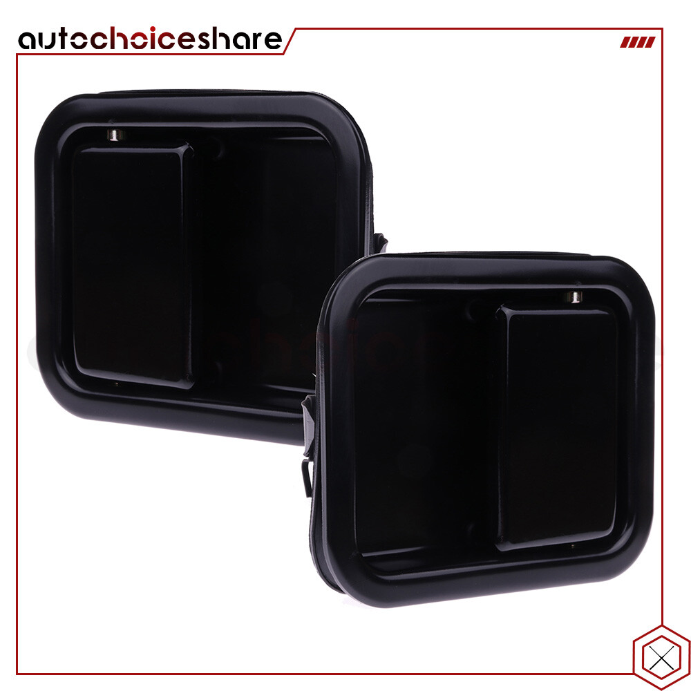 PAIR Outside Full Door Handle METAL Left Right for 1991-2006 Jeep Wrangler
