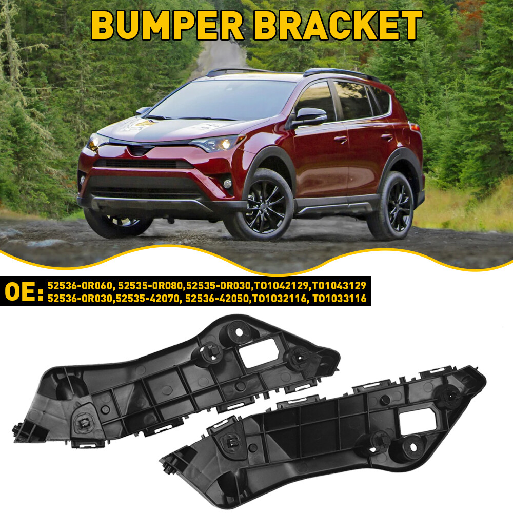 2013-2018 Toyota RAV4 Front Bumper Fender Support Bracket Driver Passenger