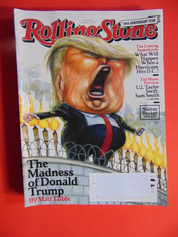 ROLLING STONE Magazine October 5 2017 Walter Becker