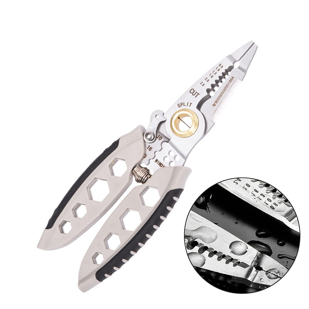 7-inch Multipurpose Wire Stripper Wire Stripping Tool Anti-slip & Comfortable