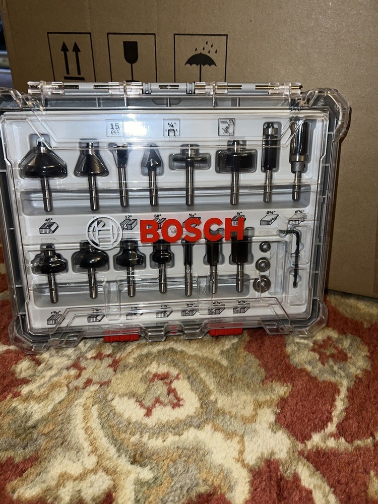 Bosch RBS015MBS 15 piece (universally Compatible Accessory) Carbide-tipped Wood