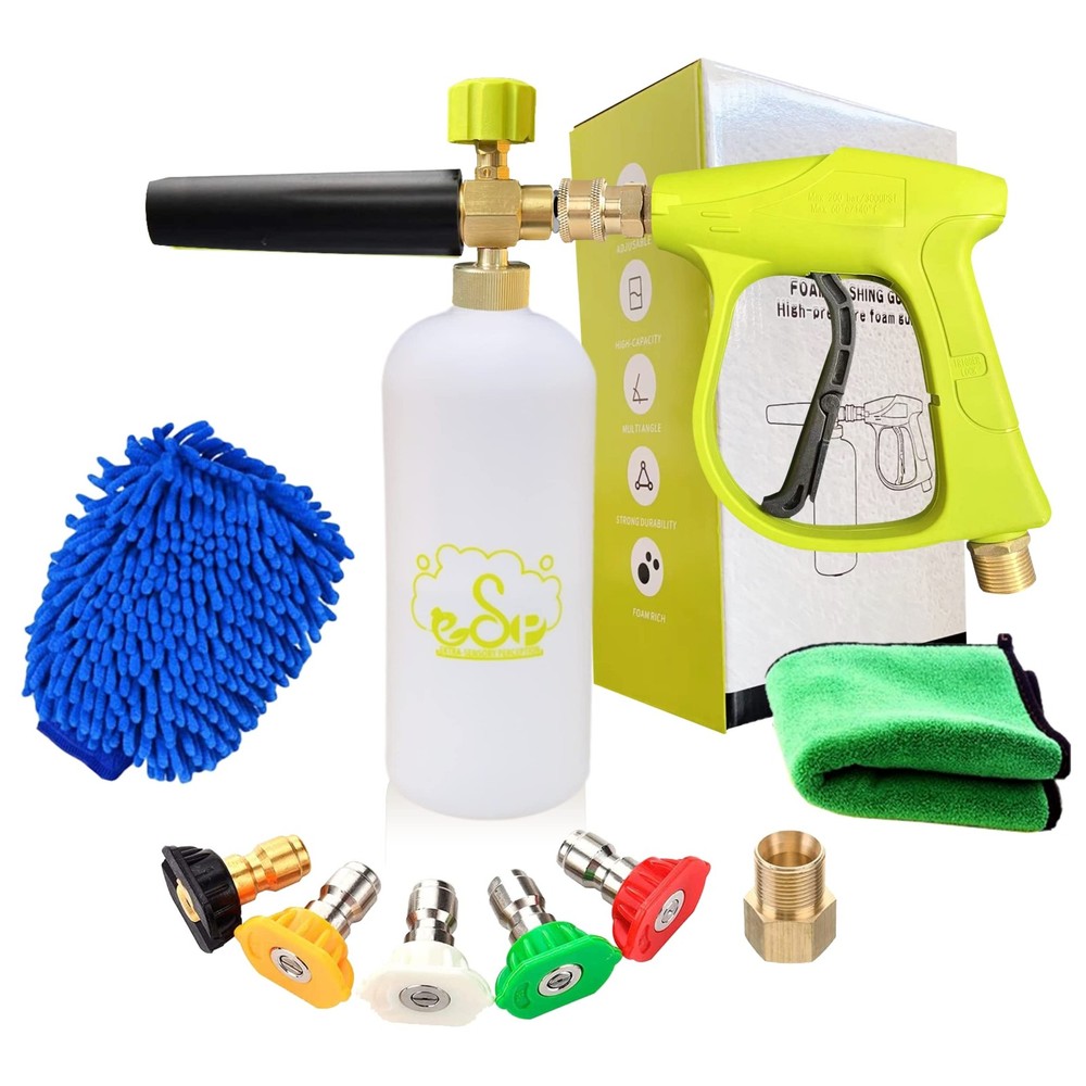 High Pressure ESP Car Wash Foam Gun for Effective Vehicle Cleaning
