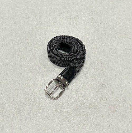 Tommy Bahama Men's Reversible Stretch Belt, Black / Gray, Size L/XL (38-42)