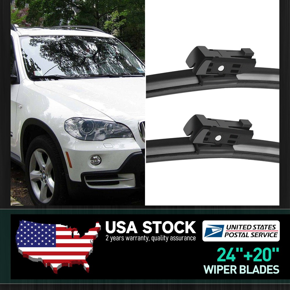 Highly clean Front Bracketless Windshield Wiper Blades 24