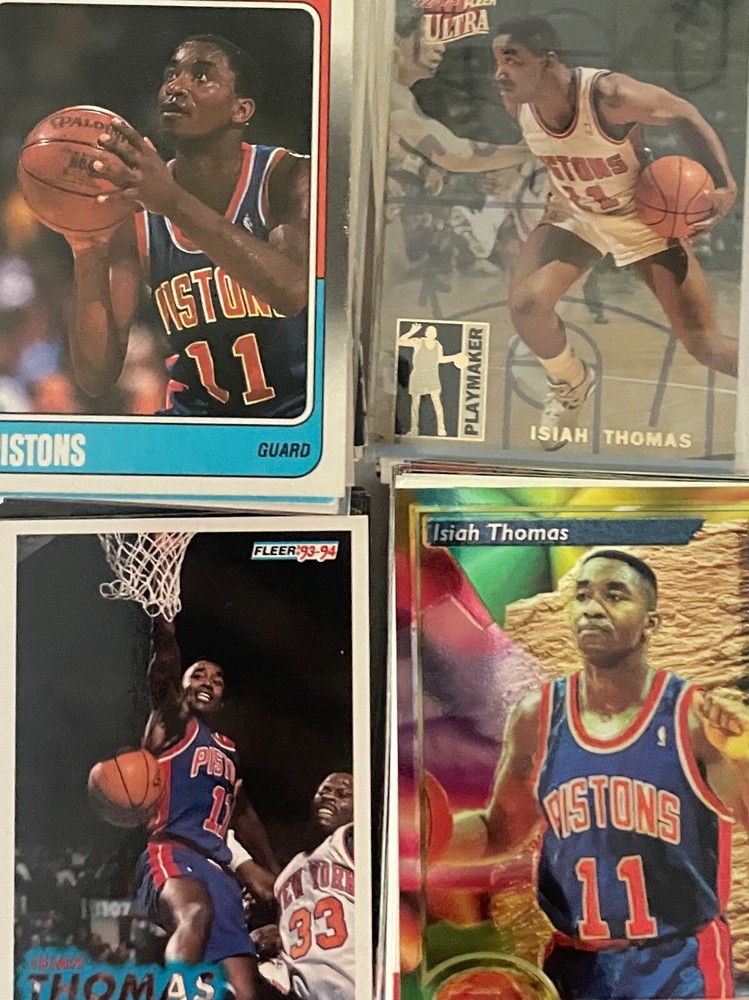 Isiah Thomas Pistons HOF Basketball Cards You Pick Revised 4/25