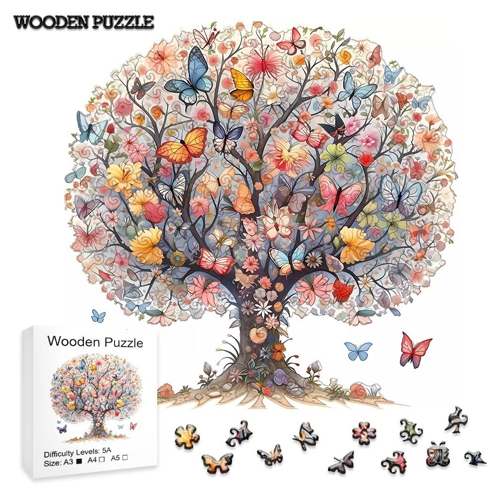 Tree of Life Wooden Jigsaw Puzzle