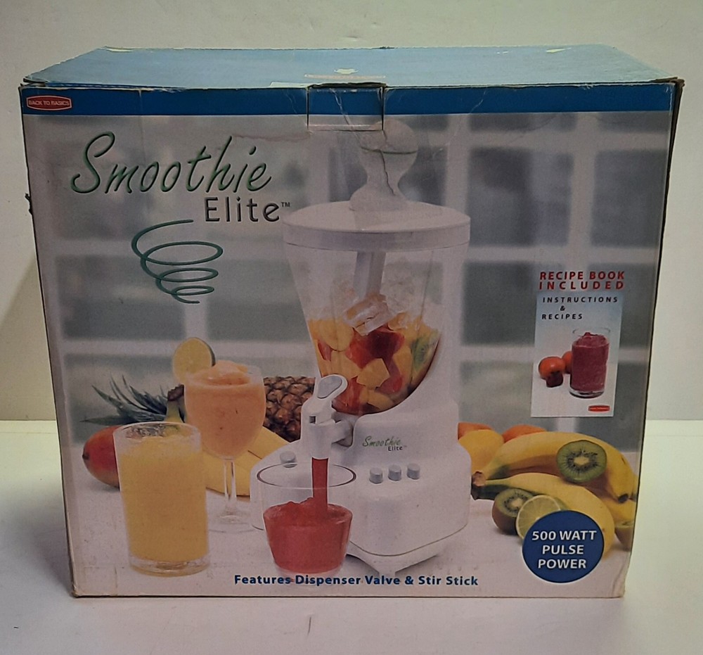 Smoothie Elite SE2000 White 7 Cup Blender New Back To Basics Model  