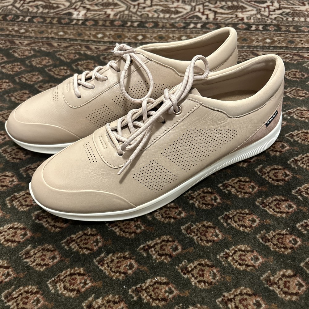 Piloti Vittoria Blush Pink Leather Driving Shoe Sneakers Women's Size 9 US