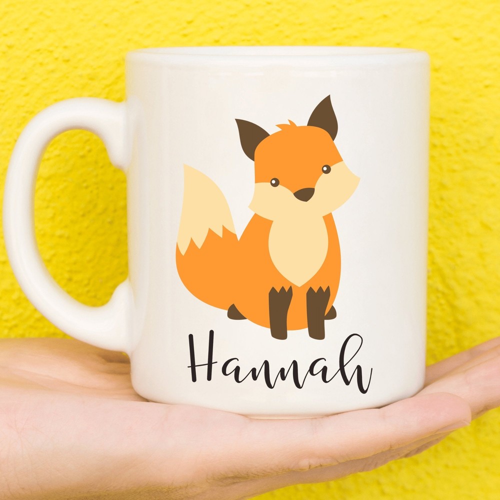 Fox Mug Fox Gift Personalised Mugs Custom Mug Personalised Gift Personalised Cup
