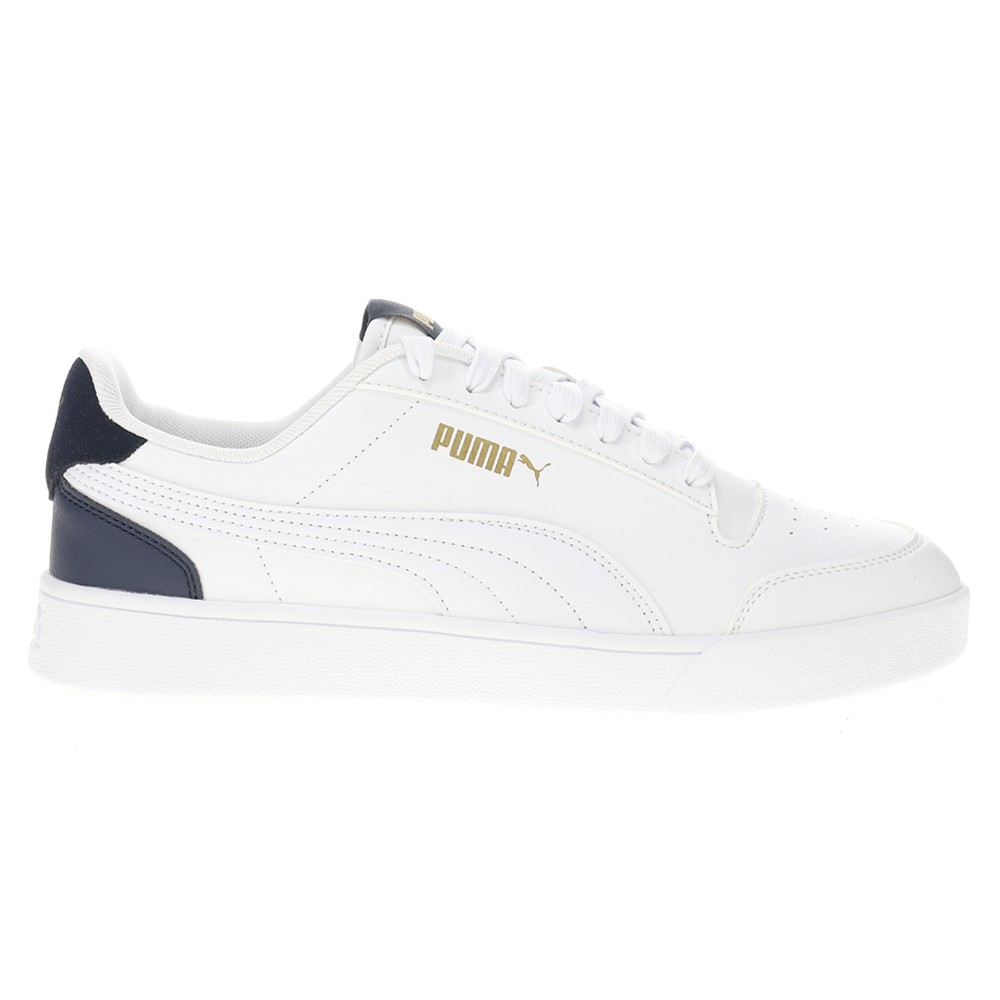 PUMA Shuffle Lace-Up Men's White Casual Sneakers 309668-05