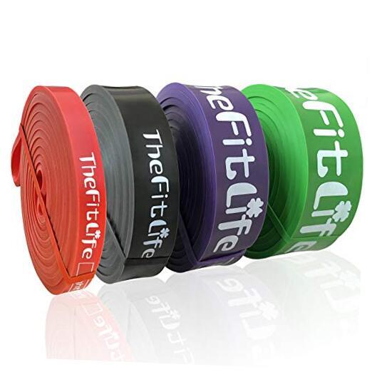 Pull Up Assistance Bands- Resistance Bands for Working Red/Black/Purple/Green