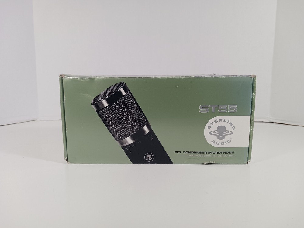 Sterling Audio ST55 FET Condenser Microphone Clean Condition