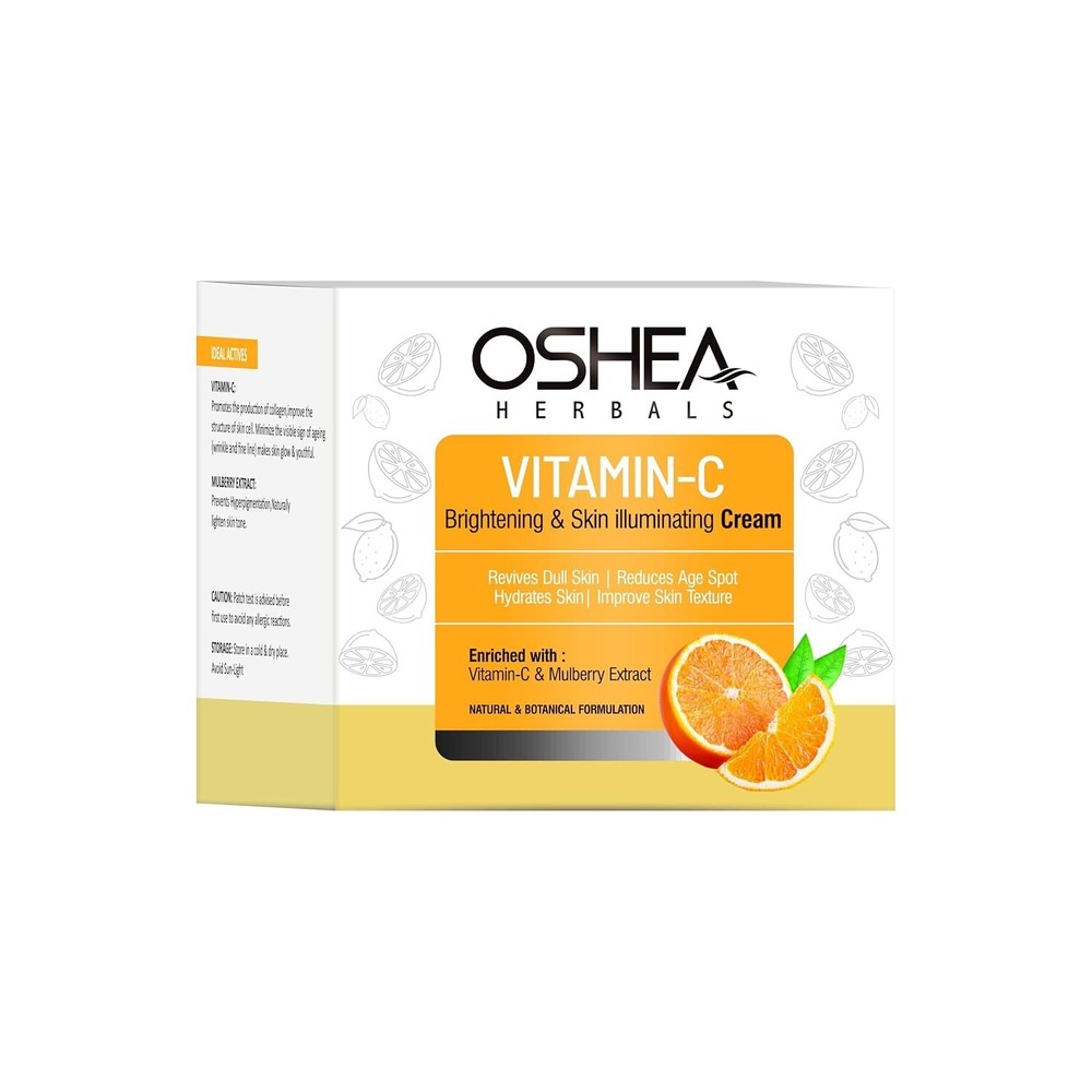 Oshea Herbals Brightening & Skin Illuminating Face Cream For All Skin Types 50 g