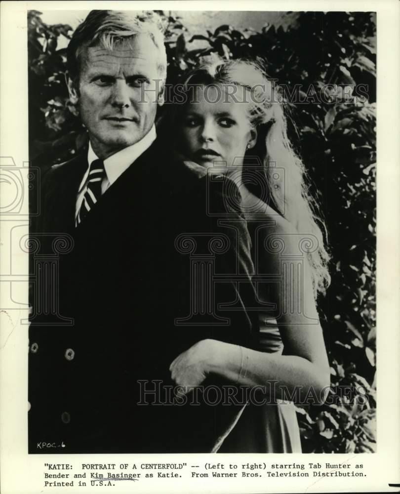1988 Press Photo Tab Hunter & Kim Basinger in 