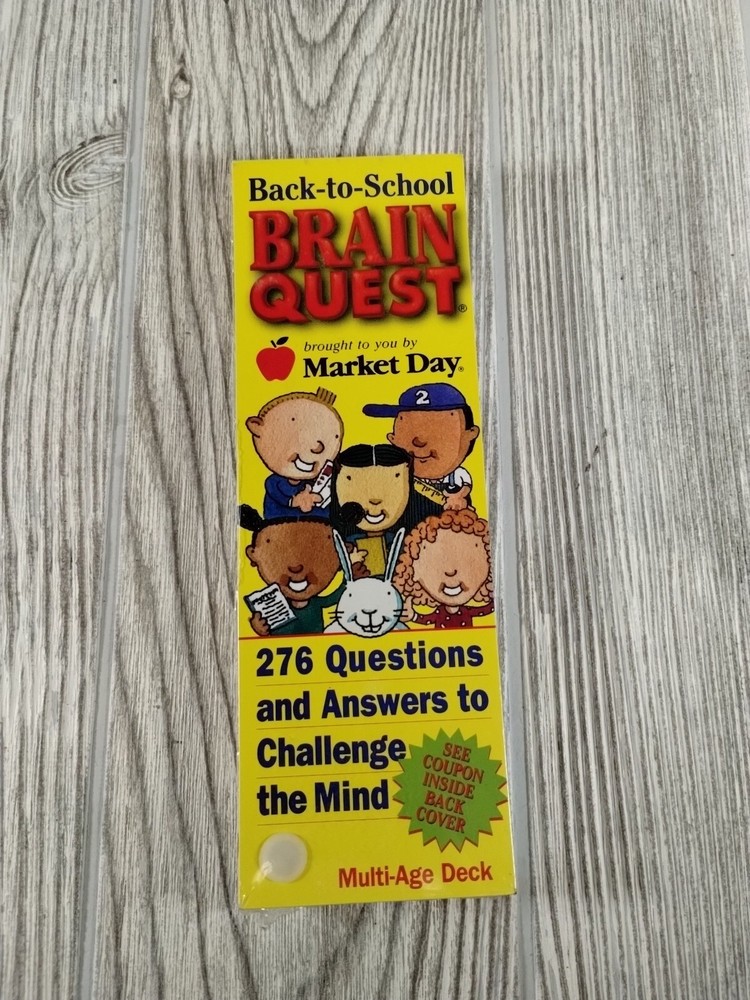 Back To School Brain Quest 276 Questions Answers To Challenge The Mind Multi Age-image