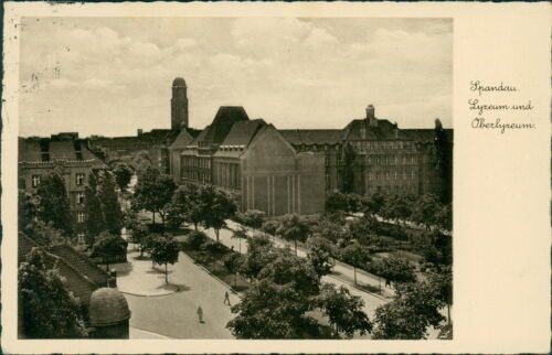 Ansichtskarte Berlin Spandau Städt. Lyzeum Oberlyzeum 1935  (Nr.9086) -II
