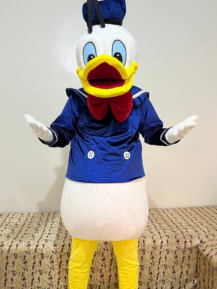 Donald Duck Adult Costume – Cartoon Party Dress Character Suit  