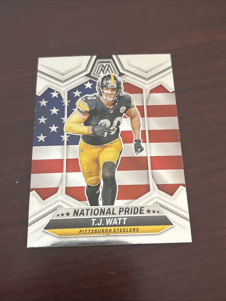 2024 Panini Mosaic - National Pride T.J. Watt #266 Pittsburgh Steelers