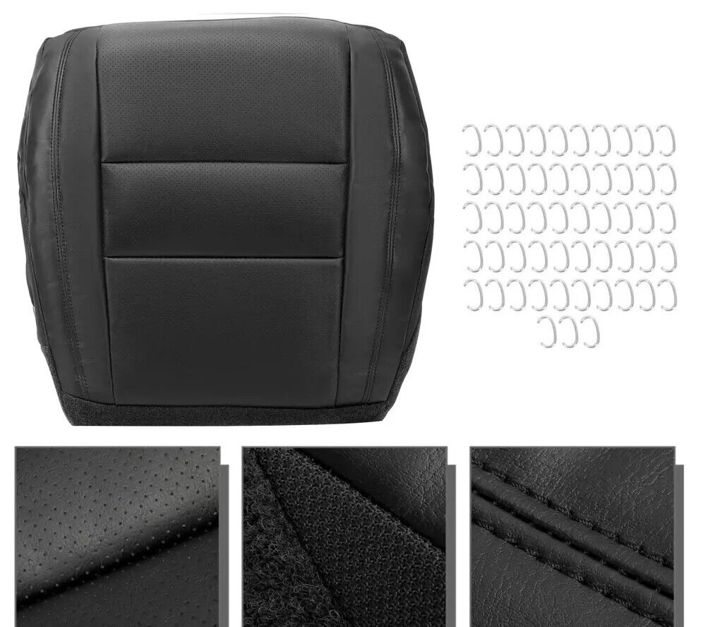 For Jeep Grand Cherokee 2011-2016 Driver Bottom Replacement Leather Seat Cover