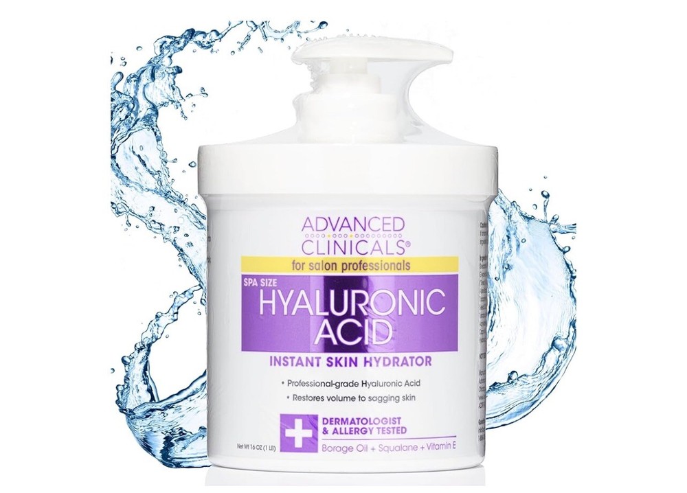 Hyaluronic Acid, Instant Skin Hydrator, 1 lb (16 oz)