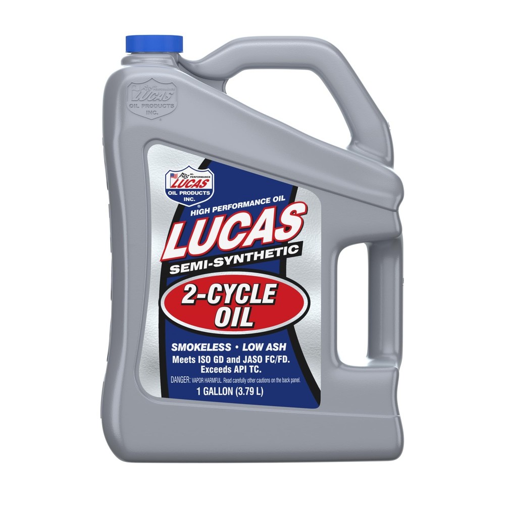 Lucas Oil 10115 Semi-Synthetic 2-Cycle Motor - 1 Gallon 1 Gallon, Multi