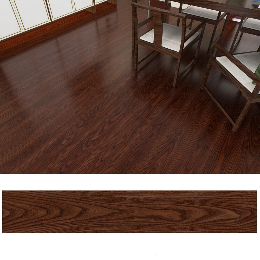 Peel and Stick Floor Tile, Ft Self Adhesive Vinyl Flooring Planks,12 Pack 15 ...