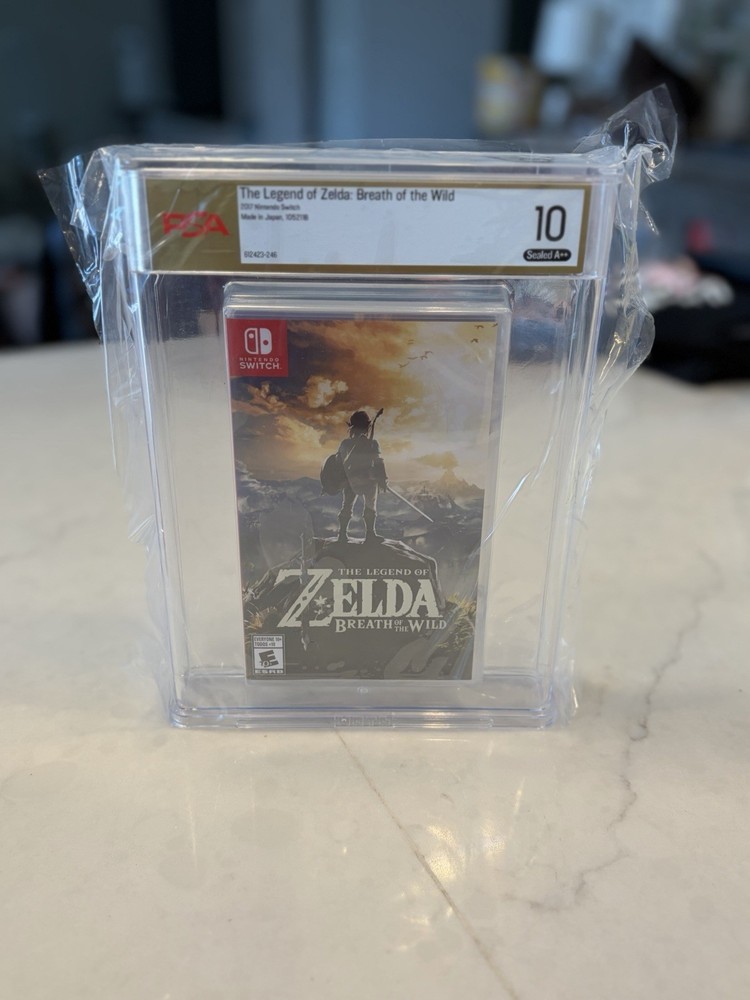 The Legend of Zelda: Breath of the Wild, Nintendo Switch GRADED PSA 10 A++🛡️🗡️