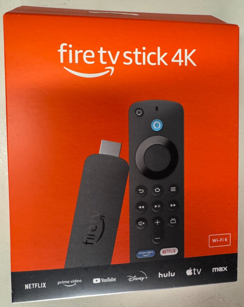 Amazon Fire TV Stick 4K UHD Streaming Media Player with Alexa Remote *NEW*