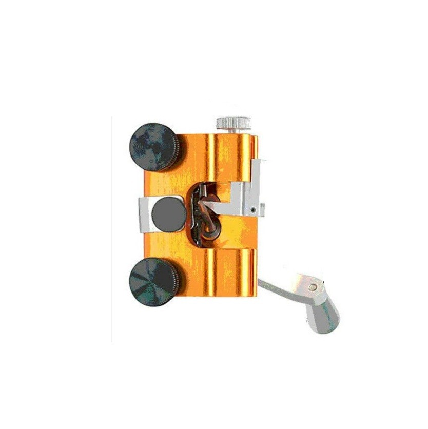 Universal Manual Chainsaw Sharpener with 2 Grinding Heads for All Chains