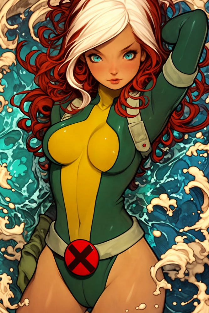 ROGUE II Fine Art Print 13x19 Limited Edition 1/30 X-Men 97 Marvel