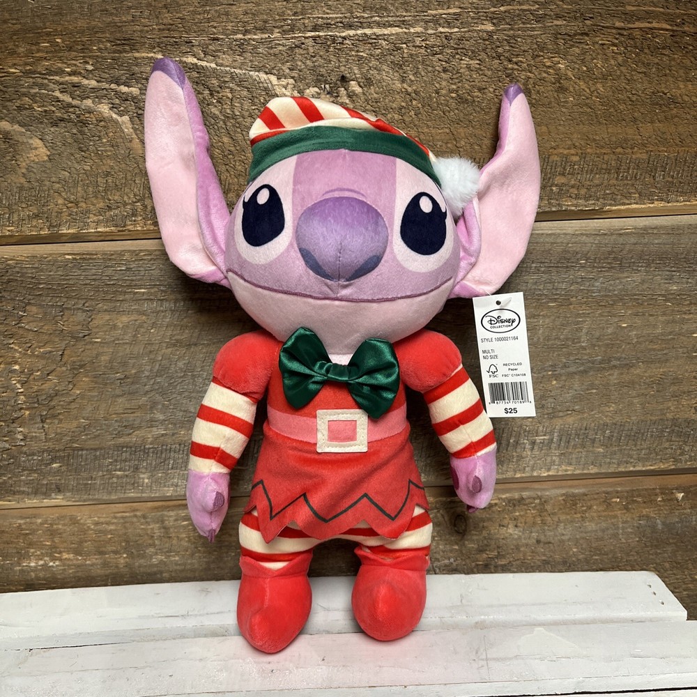NEW Disney Angel Elf From Lilo & Stitch Holiday Plush 14