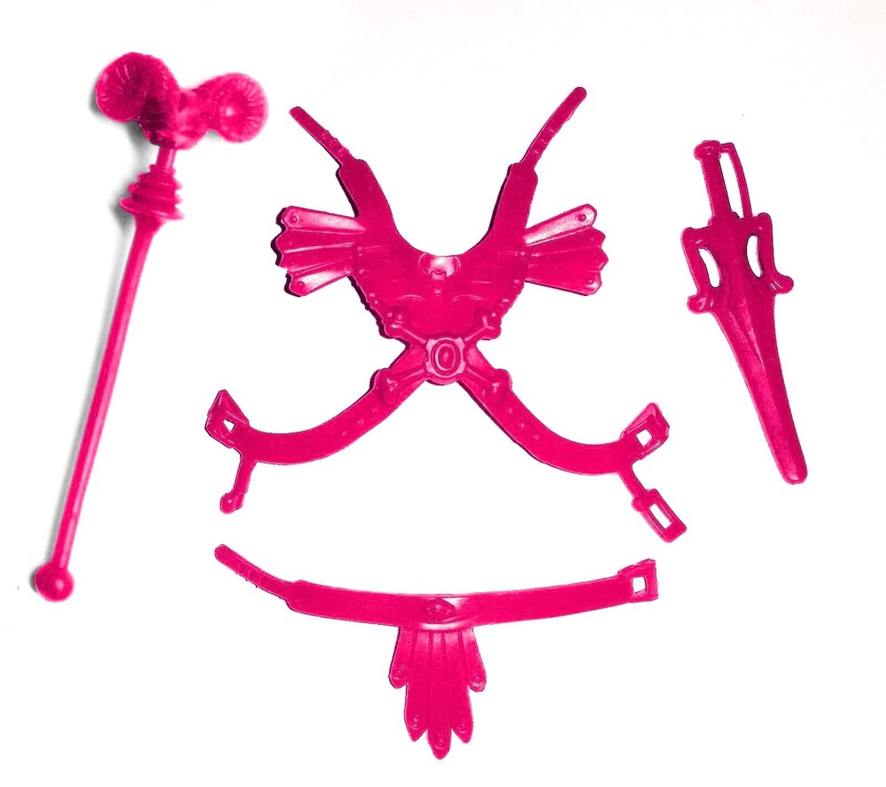 PRESALE MOTU Vintage Leo Faker Armor Belt Staff Sword Custom Masters Universe Action Figure-image