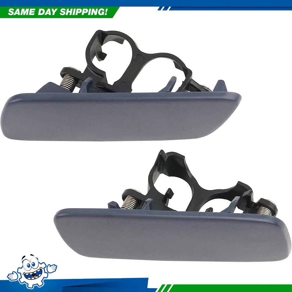 For 2010-2018 Rolls-Royce Ghost Front Left+Right Headlight Cleaning Nozzle Cover