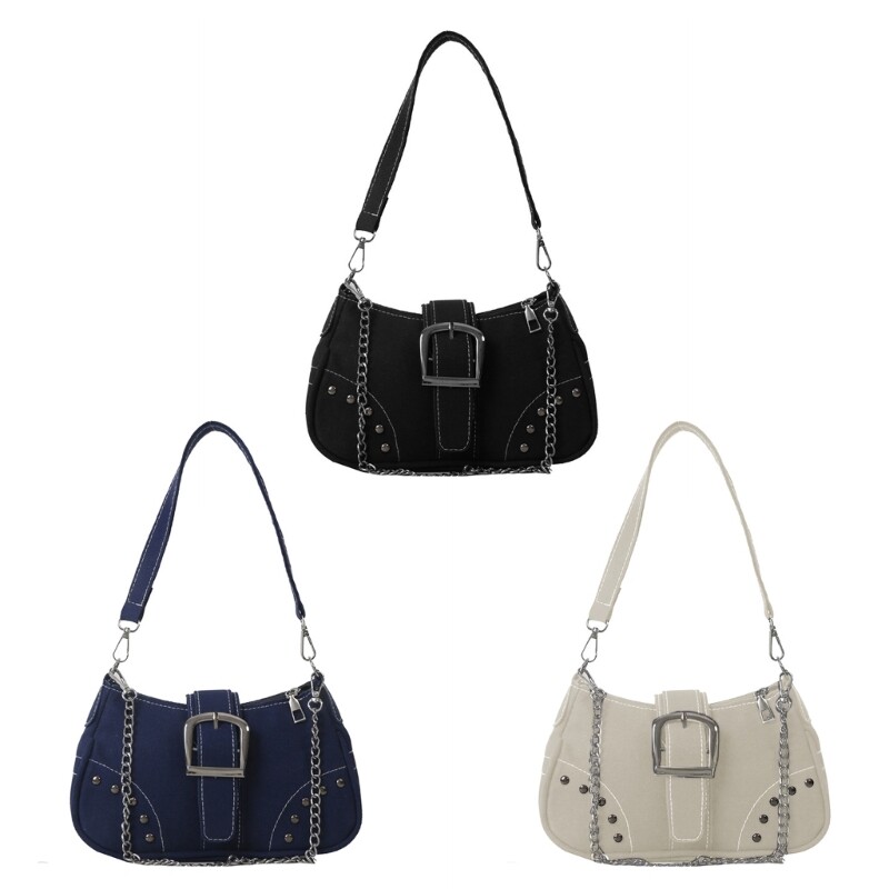 Fashionable Unisex Shoulder Bag Underarm Bags Handbag for Leisure Activities