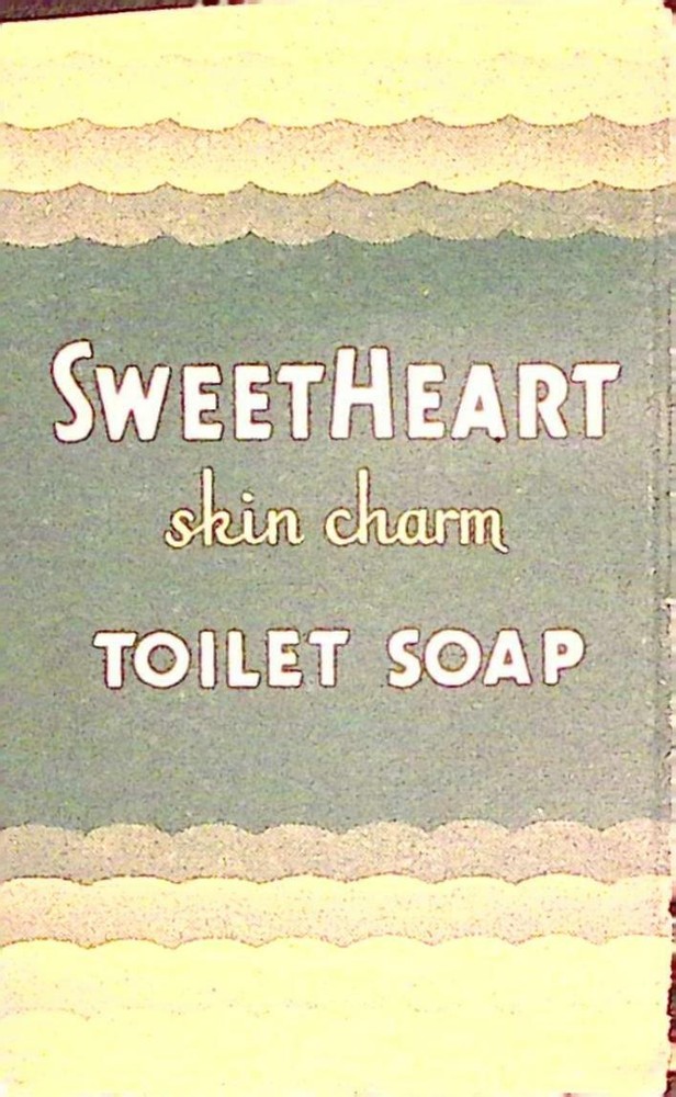 Vintage Sweetheart Toilet Soap Coupon WM Rogers Silverware Ad-image