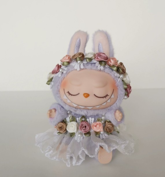 POP MART LABUBU Monsters Plush Flower Dress Outfit Replacement