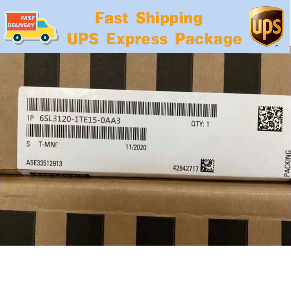 6SL3120-1TE15-0AA3 Siemens SINAMICS S120 Motor Module Expedited Shipping New GQ
