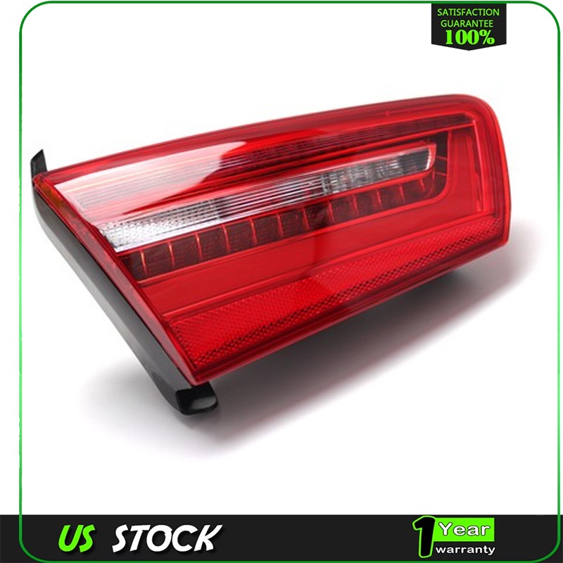 Left Rear LED Inner Tail Lamp Warning Light Driver Side for Audi A6 C7 2010-2016